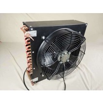 열교환기 판형 수냉식 쿨러 냉각팬 물콘 냉동 냉장, 커버 1-8hp 콘덴서 모터 2×4
