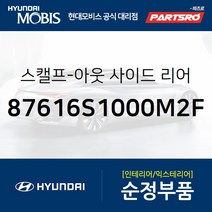 올뉴 싼타페TM 순정 사이드미러 커버(백미러 스캘프) 우측(마그네틱 포스) (87626S1000M2F) 올뉴 싼타페 더뉴 싼