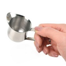 바리스타 에스프레소 샷잔 벨크리머 140ML 시럽 푸어링 밀크저그 소스 카페