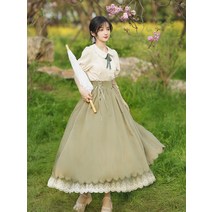 CHINA 개화기 의상 프랑스 문학 및 예술 대학 스타일 복고풍 공주풍 경성의복 졸업사진, M, 빨간 양복(나비 넥타이 포함)
