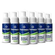 Theraworx 근육 경련 경련 폼 속효성 다리 발 - 7.1온스 - 1 카운트, 7.1온스(6팩)