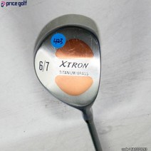 X-TRON TITANIUM BRASS 6.7번 24도 여성 중고골프우드, 기본 : 상세페이지 참조