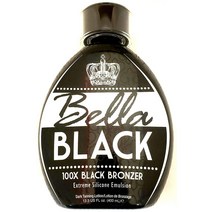 돌체비타 벨라 블랙 100X 브론저 기계 태닝 로션 13.5oz(400ml) Dolce Vita Bella Black 100x Bronzer, 1개