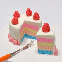 SOOP 집에서 만드는 딸기케이크 플레이버블바 DIY kit 유아입욕제 만들기(만들기 영상 포함), 505g (5조각)