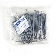 접시머리 외날 피스 4X100 100개 무열처리 체결, 단품