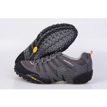 남성겨울등산화운동화 방수트래킹화원래 Merrell 남자 메쉬 가죽 운동화 야외 내구성 산 미끄럼 방지 V 하