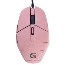 Topsky 적용 Logitech G102g304gpro 마우스 스티커 모피 터닝 핸드 스티커 G302 안티 슬립 땀 흡수 스티커 보호 필름 마우스 땀 방지 스티커, G302---일체형핑크