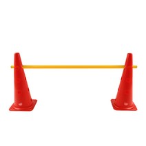 KIDUS 허들콘 시스템 48cm 낱개 어린이 림보, 레드