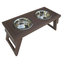 ecoFLEX Adjustable Height Pet Diner-Russet null, 1, Russet