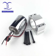 공냉식 스핀들 모터 48V 200W ER11-3.175MM 고속 스핀들 브러시 DC 스핀들 PCB 스핀들 모터 및 브래킷 200w DC 모터