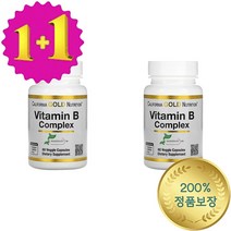 1+1 CGN 비타민B 판토텐산 칼슘 100mg 60 캡슐 비오틴 나이아신 니아신 티아민, 1개, 기본