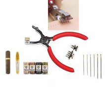 가죽공예 무소음 다이아몬드 치즐 4mm 세트 (2날+4날)