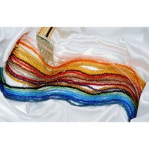 비즈WA&진승사 비즈마켓 4mm 크리스탈비즈 론델컷, JA-33