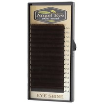 엔젤아이 다크브라운 JC컬 가속눈썹, 1개, 0.20t ( 12mm )