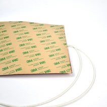 발열판 usb 발 발열패드 5V 12V 24V 36V 48V 110V 220V 380V 실리콘 난방 패드 광장 고무 열 매트 온수 침, 04 150x50mm_05 360V