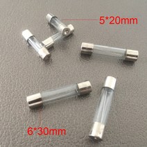 보험 가입 작동 블로우 타입 유리관 퓨즈 5A 6A 6.3A 7A 8A 10A 12A 20A 30A 5x20mm 6x30mm 250V, 09 20A_01 5x20mm
