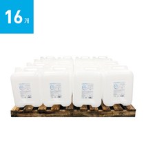 조이수 초순수 3차 살균 정제수 증류수 18리터 16개 지게차 배터리 화장품 의료용 가습기 냉각수, 단품