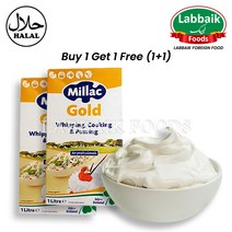 MILLAC Gold Whipped Cream 1L (1+1) 2L 밀락골드 휘핑크림