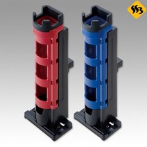 메이호 BM-230 로드스탠드 거치대 태클박스 루어낚시 선상 워킹용, 색상선택, 빨강색