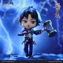 52toys 대륙 애니메이션 투라대륙 투혼의 물결 단품 피규어, E 1개