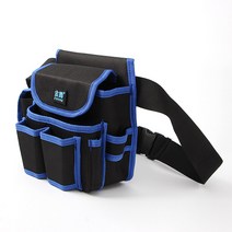테크 터프 공구벨트(블루) 1p 공구함주머니 공구집 작업용힙색