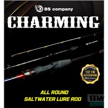 BS컴퍼니 챠밍 C582ML 올라운드 루어낚시대 한치 쭈꾸미 갑오징어
