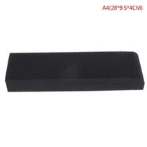 세트/2pcs 스폰지 녹음 스튜디오 모니터 스피커 방음 폼 방음 폼 절연 패드 고밀도, A4, 2개