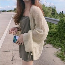 kaguster 니트 플러스 사이즈 여름 스웨터 느슨한 코트 sweter cardigans korean top