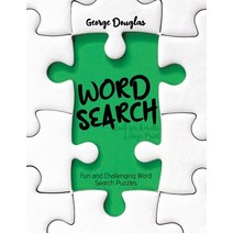 (영문도서) Word Search Book for Adults Large Print: Fun and Challenging Word Search Puzzles Paperback, George Douglas, English, 9781802896183