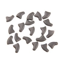 20pcs 부드러운 실리콘 부드러운 고양이 손톱 모자 고양이 손톱 발 발톱깍이 미용가위, m, 협력사, 8
