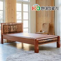 [비노출/무료설치] 현대의료기 베누스S 싱글 황토숯볼 흙침대, 단품