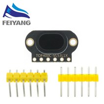 센서 VL6180/VL53L0X/VL53L1X 비행 시간 ToF 레이저 거리 모듈 TOF050C TOF200C TOF400C 50CM/2M/4M IIC Arduino STM32, [03] TOF400C-VL53L1