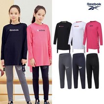 리복 키즈 REEBOK 리복키즈 주니어 여아 상하의 2종 택1 170사이즈까지