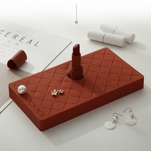 호쿠호니 화장대꾸미기 브러쉬보관함 꽂이 화장품트레이 립스틱 빗, 대형 핑크