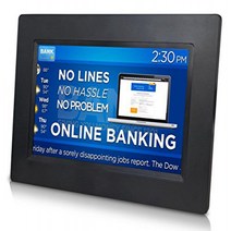 Sungale 7” Desktop Digital Signage Display Unit, 1