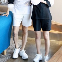 데일리 무지 츄리닝 밴딩 반바지