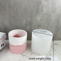 도자기공예 도자기트레이 실리콘몰드 둥근 화분 금형 다육 화분 실리콘 금형 콘크리트 석고 꽃병 금형 즙이 많은 화분 수지 석고 금형, 높은