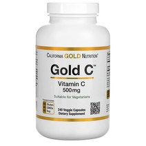 캘리포니아골드뉴트리션 골드C 리포조말비타민C 500mg 240캡슐 메틸셀루로스