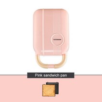 호두과자기계 다기능 아침 식사 메이커 전기 샌드위치 기계 와플 도넛 문어 공 붕어빵, 핑크 1 트레이