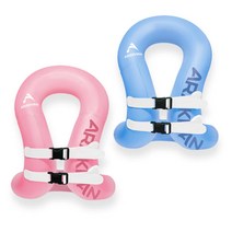 WC 아라칸 스윔베스트 AIR 50KG KC 인증 핑크 블루 구명조끼 수영 물놀이 계곡 바캉스