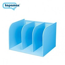 카파맥스 3단 책꽂이 청색 (책상/책장/다이어리/단책꽂이/책장수납함/책꽂이선반/파티션책장/북스탠드/책상책꽂이/서류꽂이/사무용품/문구 추천)