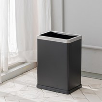 패블러스 시티맨 10리터 사각 쓰레기통, 시티맨 오픈 블랙 10리터