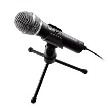 audio-technica USB 마이크 텔레워크재택근무생방송녹음팟캐스트실황 블랙 ATR2100x-USB