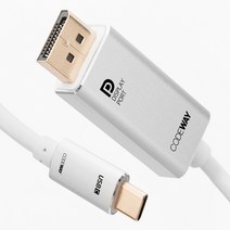 코드웨이 USB Type-C to DP 케이블, 1M