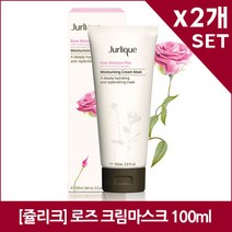 [쥴리크] 로즈 모이스쳐라이징크림 마스크 100ml X2