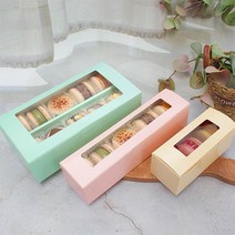 장원패키지 마카롱박스 뚱카롱, 5매(매당 1200원)