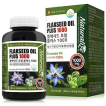플랙 시드 오일 플러스 1000 캡슐 플랙씨드 FLAXSEED OIL 식물성 오메가3 오메가스리 리놀렌산 필수지방산 아마씨유 콜레스테롤 남성 남자 여성 여자 영양제 대용량, 1000mg x 180캡슐 x 4개