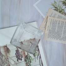 캔들용기 양초유리용기 - 사각(대)