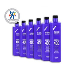 프리미엄파워 완전연소유도제 에코번 D400 6병 _ 경유용(연료400L용) 세정제 0% 무독성 연비향상 출력증강 매연감소 노킹방지 국내유일의 친환경 바이오 인증제품.200, 6개