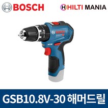 보쉬 GSB10.8V-30 임팩트 드릴 드라이버 함마드릴 베어툴, 1개